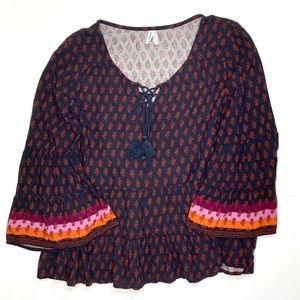 Woman’s Casual Top - M - Brand (Mudd)